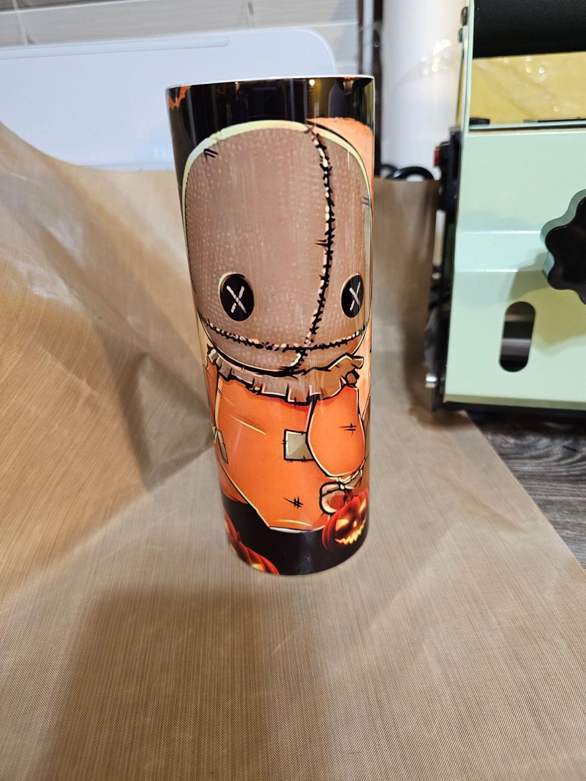 Trick R Treat Sam Tumbler - KS Custom Creations