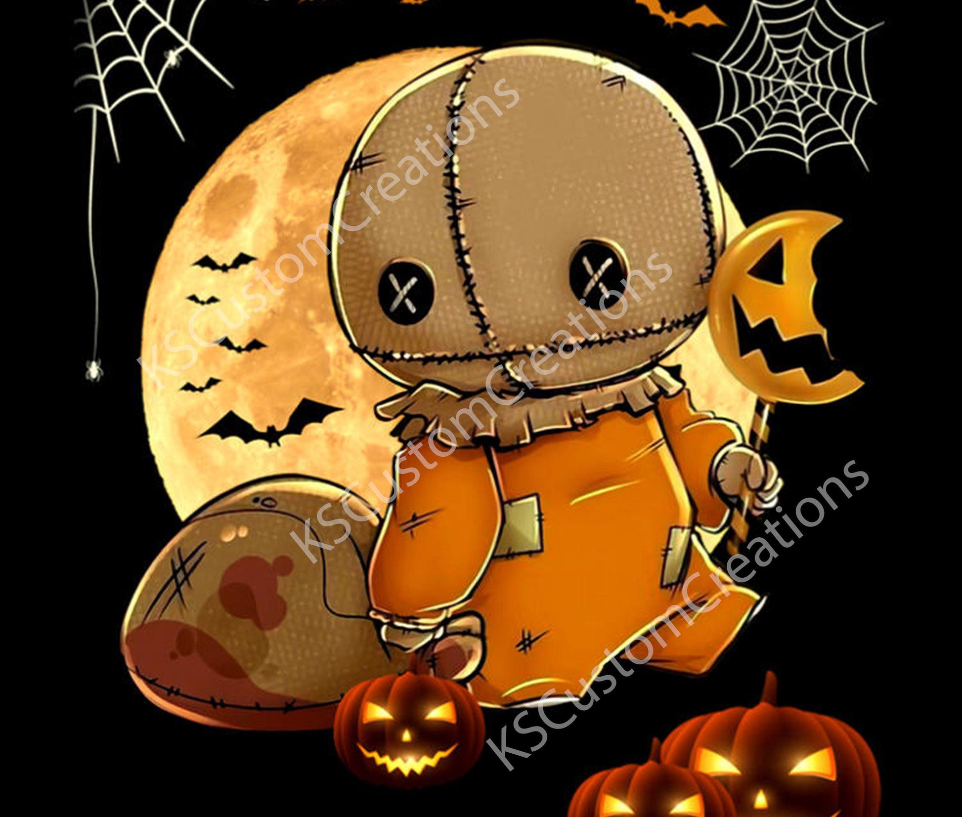 Trick R Treat Sam Tumbler - KS Custom Creations