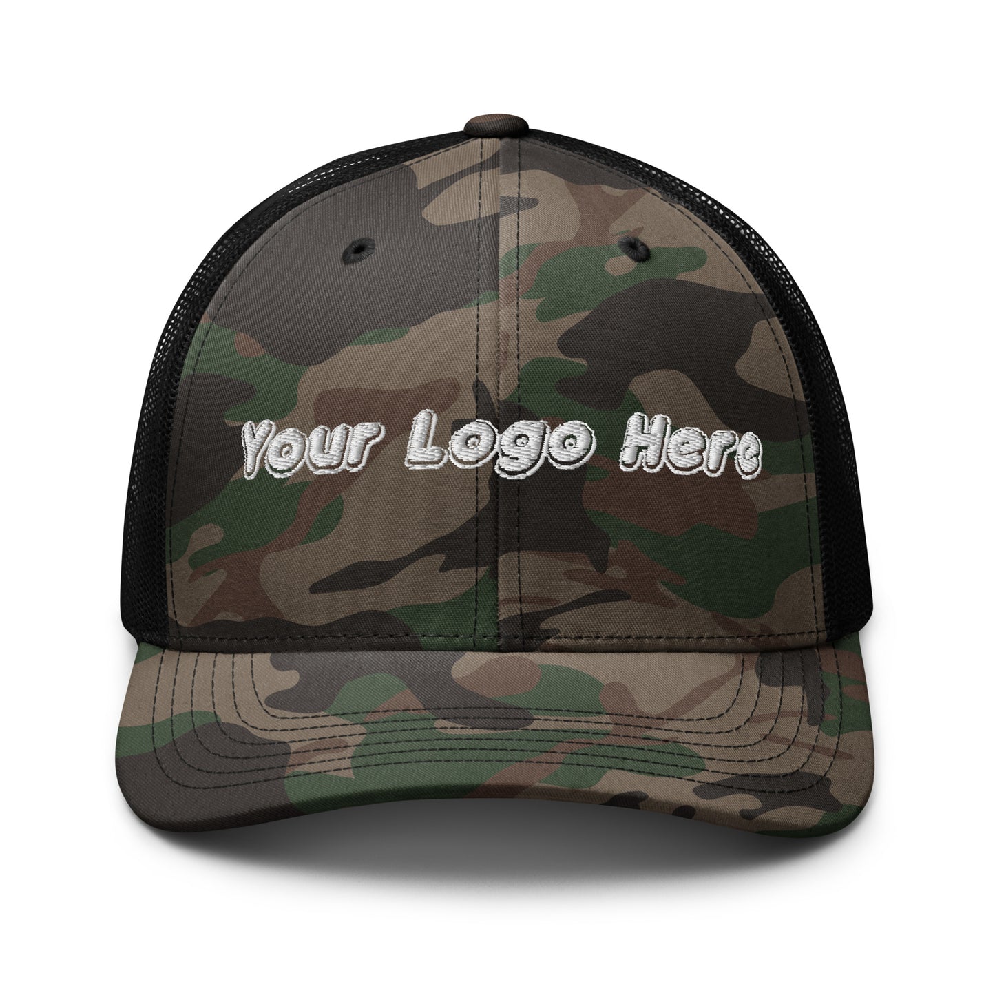 Customized Camouflage trucker hat