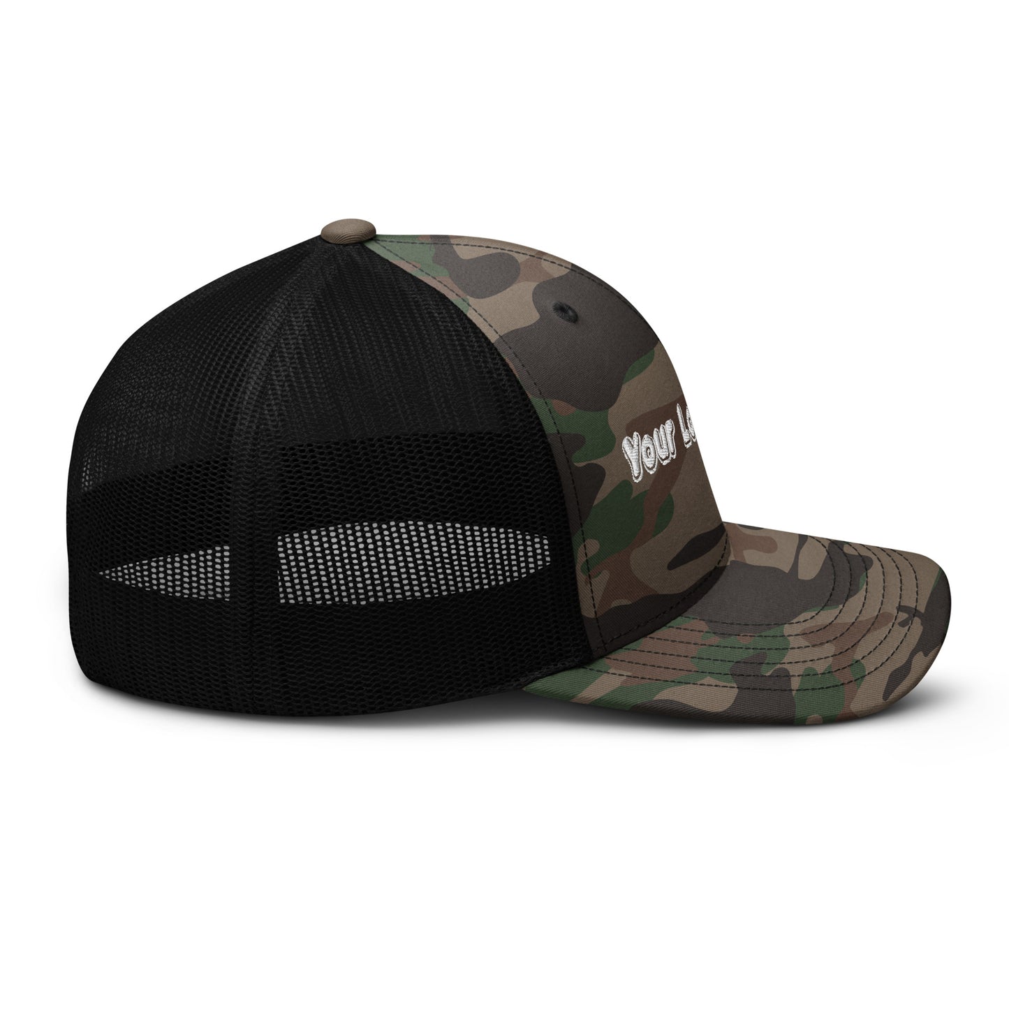 Customized Camouflage trucker hat