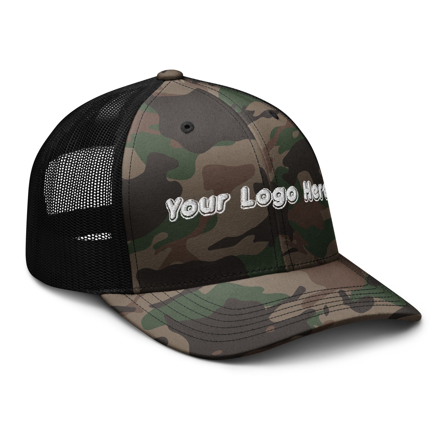 Customized Camouflage trucker hat