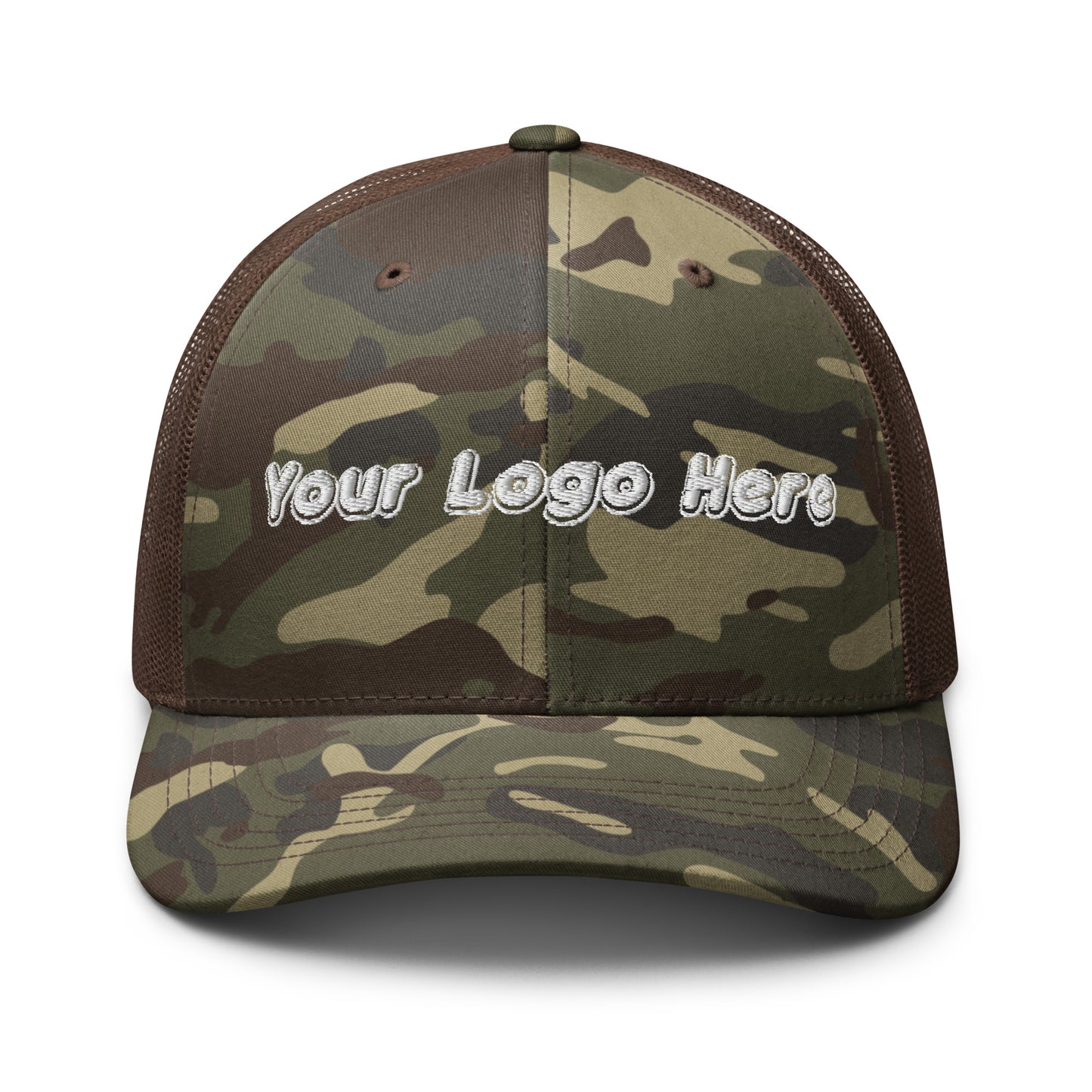 Customized Camouflage trucker hat