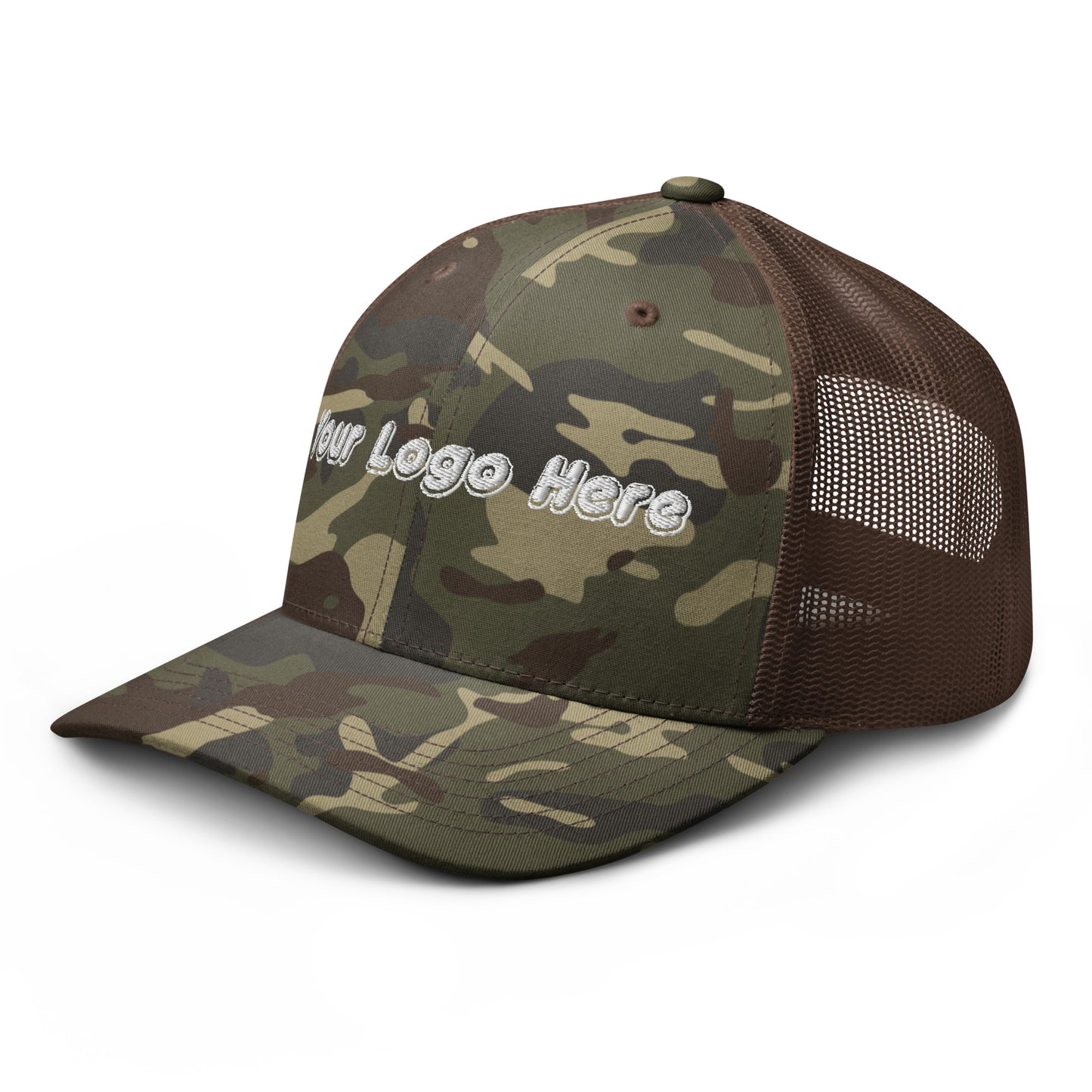 Customized Camouflage trucker hat