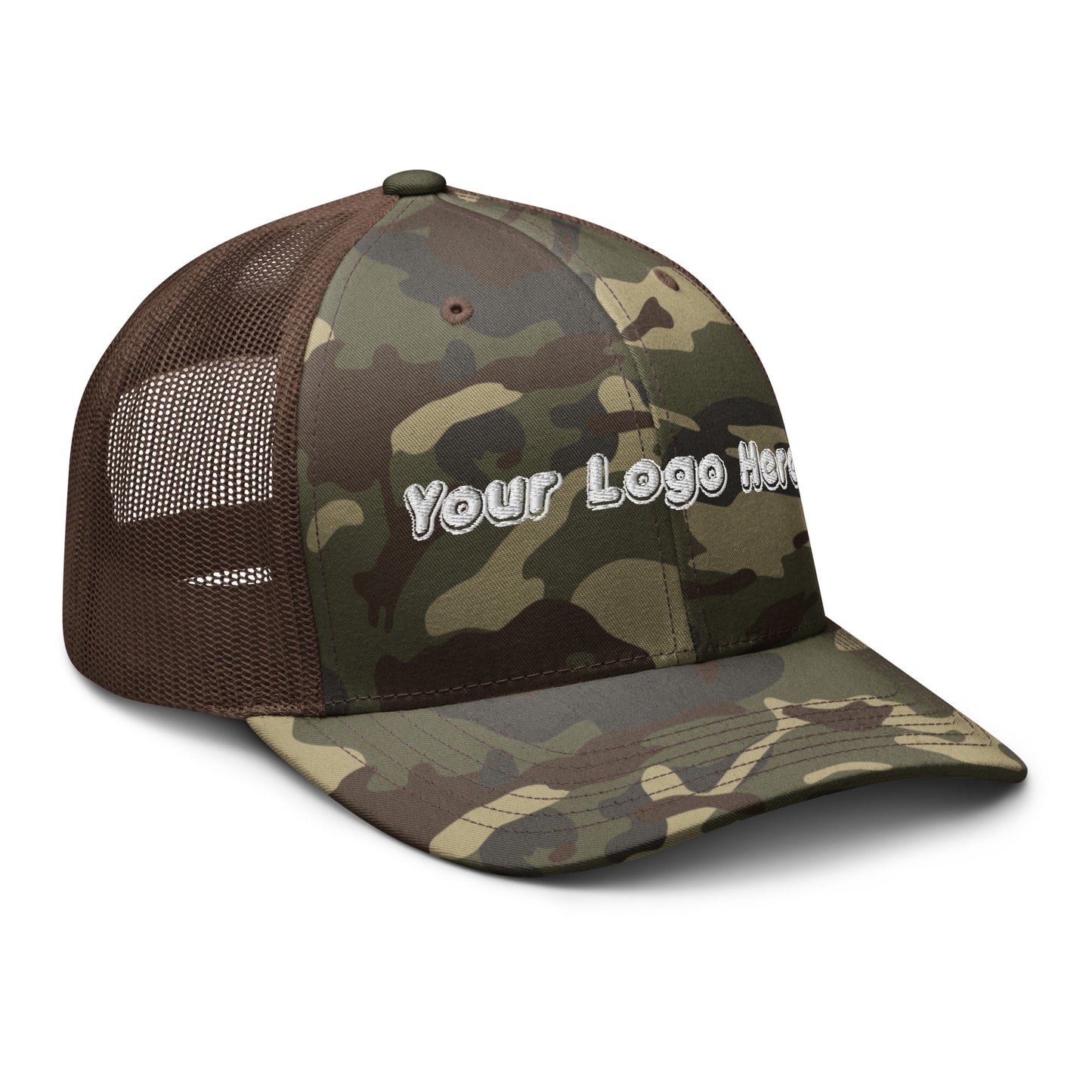 Customized Camouflage trucker hat