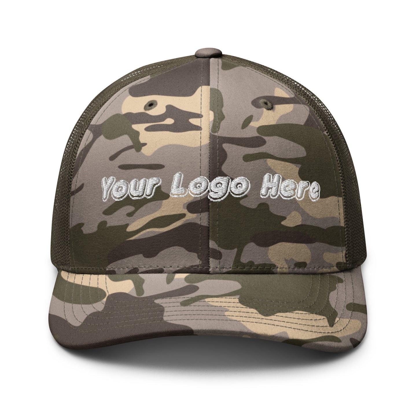 Customized Camouflage trucker hat