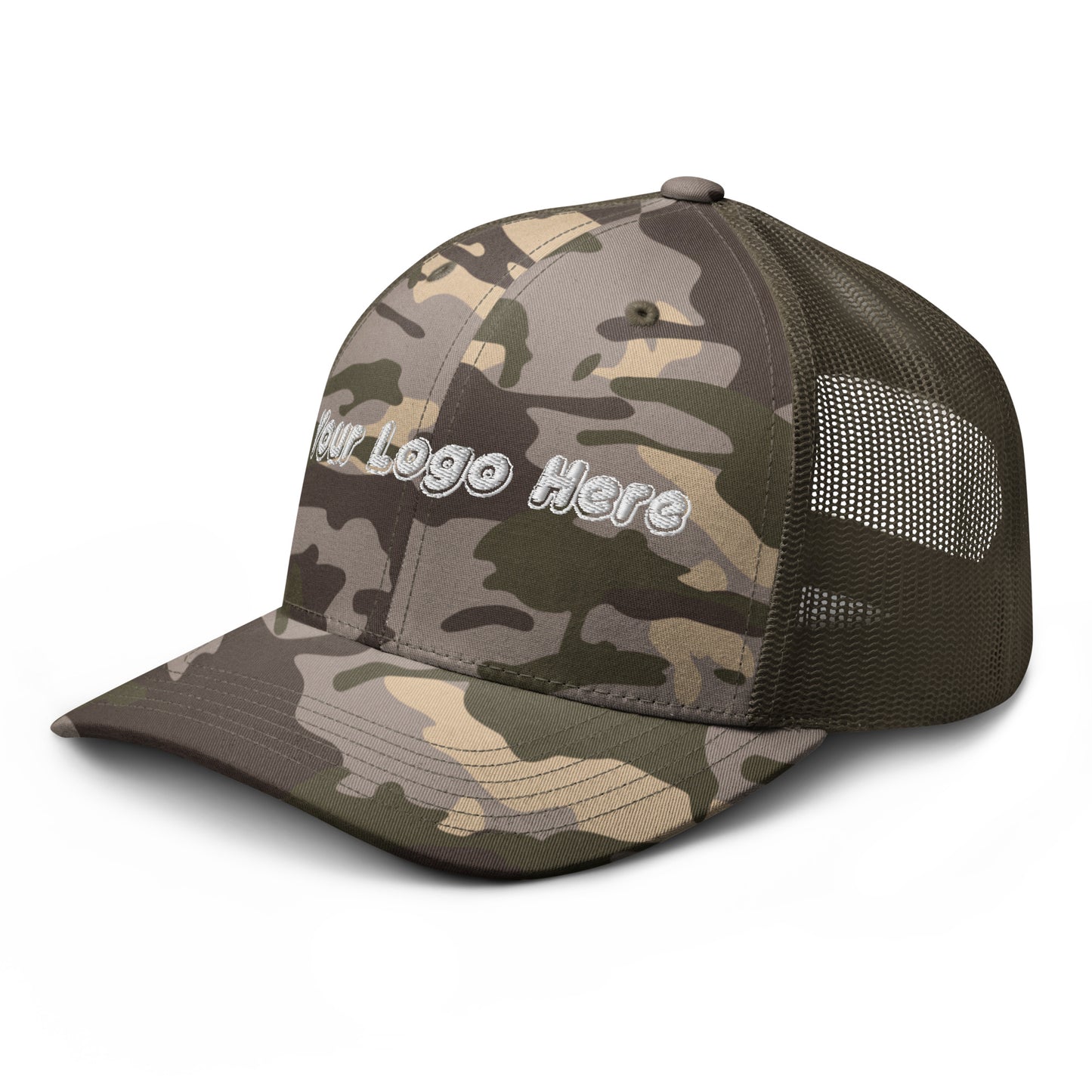 Customized Camouflage trucker hat