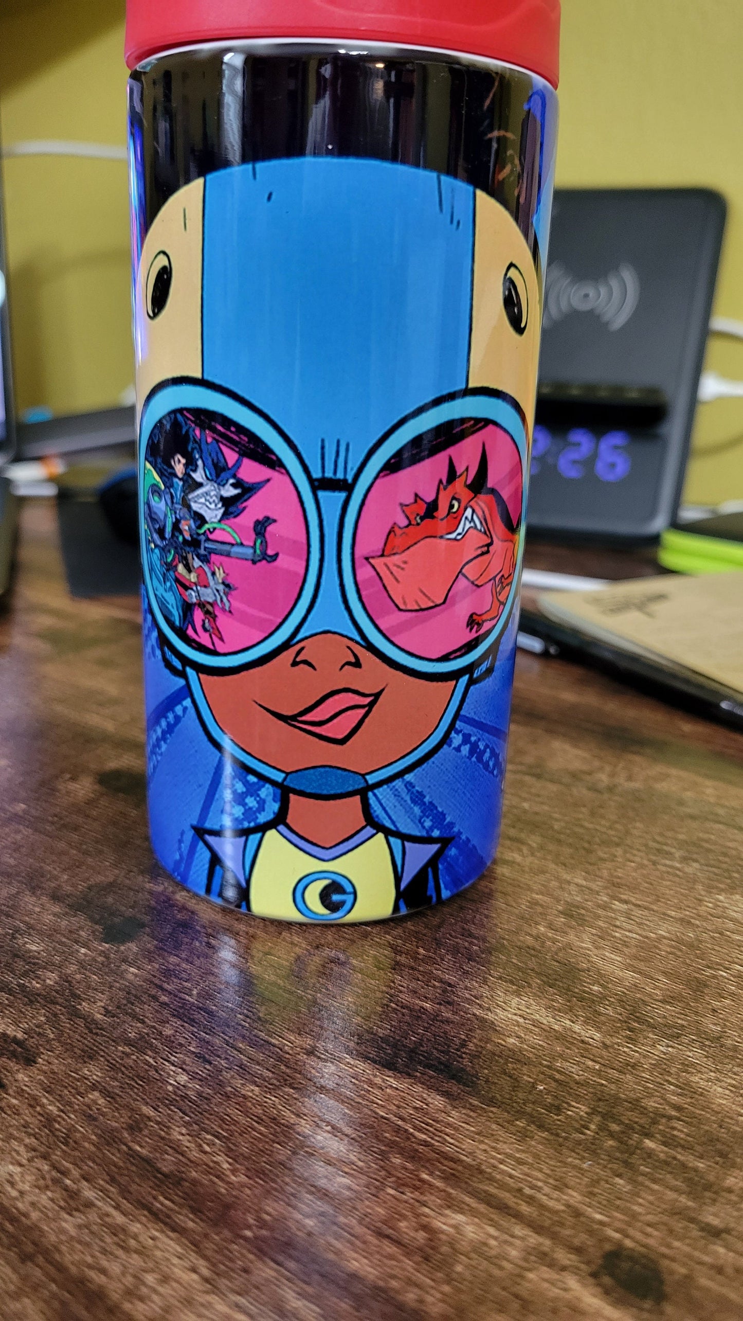 Moon Girl and Devil Dinosaur Kids Water Bottle. 12 Oz Water Bottle